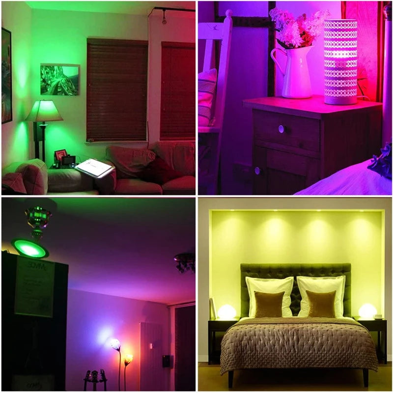 Luminária LED com caixa de som bluetooth e controle remoto