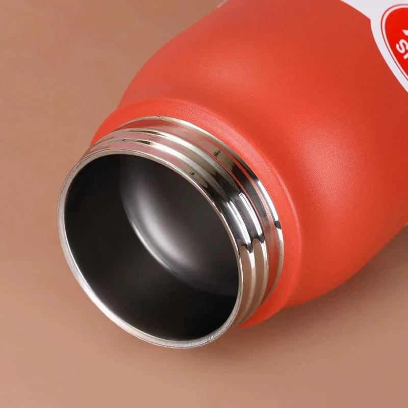 Garrafa térmica de aço inoxidável com alça - 1000ml