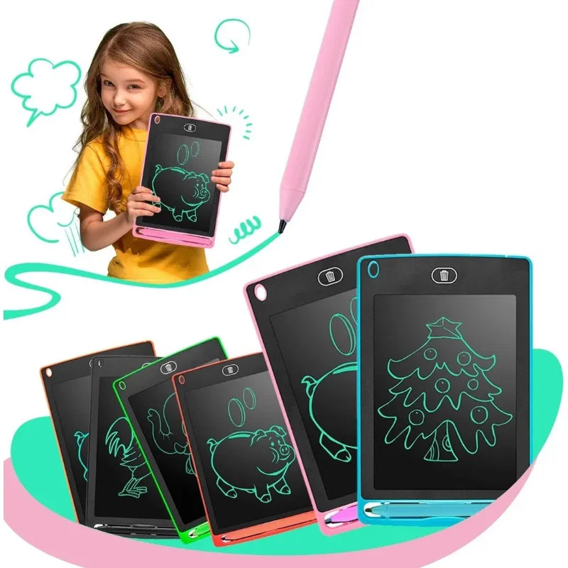 Tablet mágico infantil para desenho e escrita infantil com tela LCD de 8,5 polegadas