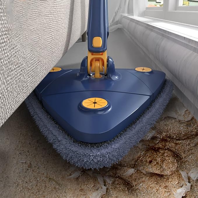 Mop 360 Rodo Esfregão de Limpeza Extensível e Giratório