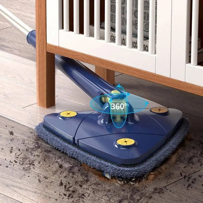 Mop 360 Rodo Esfregão de Limpeza Extensível e Giratório