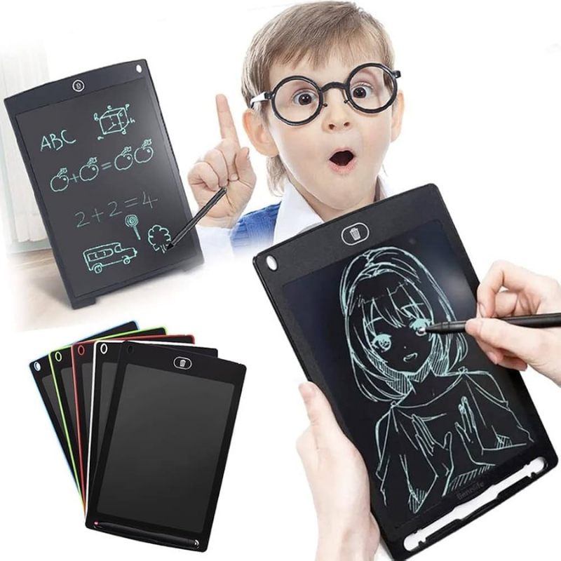 Tablet mágico infantil para desenho e escrita infantil com tela LCD de 8,5 polegadas