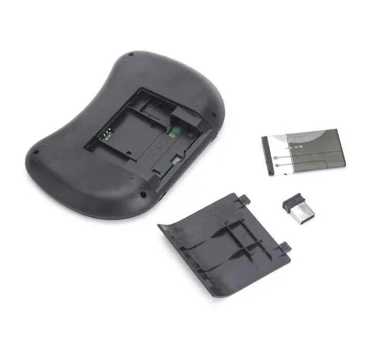 Miniteclado sem fio USB com touchpad integrado 3 em 1